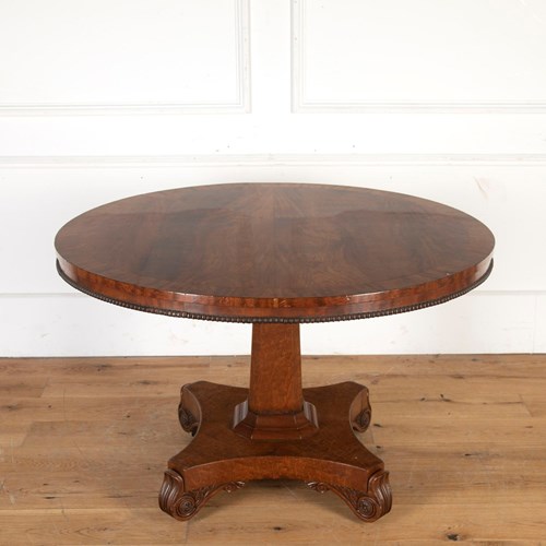 Regency Mahogany Centre Table
