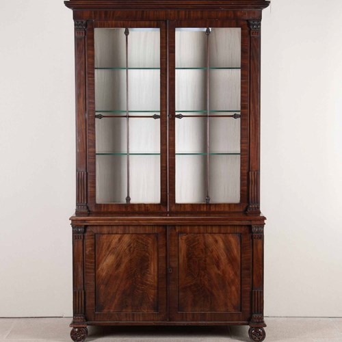 Regency Rosewood Display Cabinet