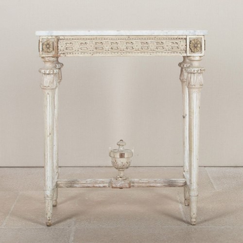 Small Early 19Th Century Swedish Gustavian Console Table
