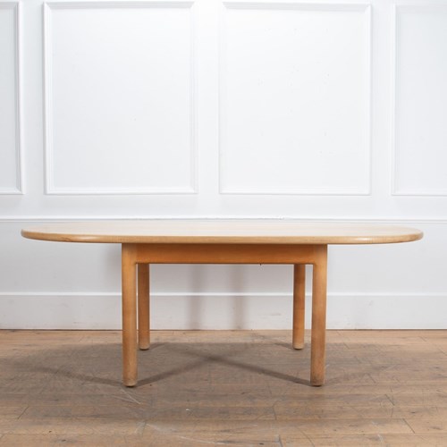 Solid English 20Th Century Maple Table By Sir Terence Conran
