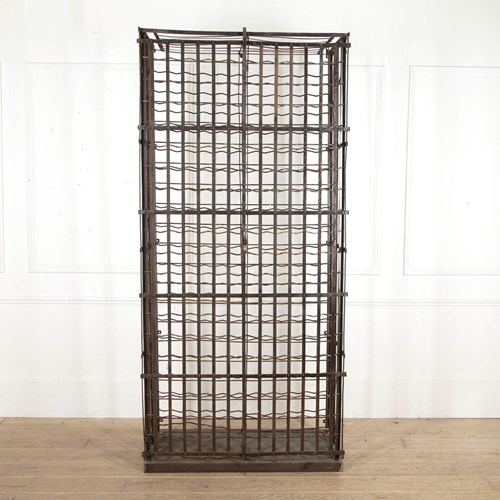 Late 19Th Century French Wine Cage