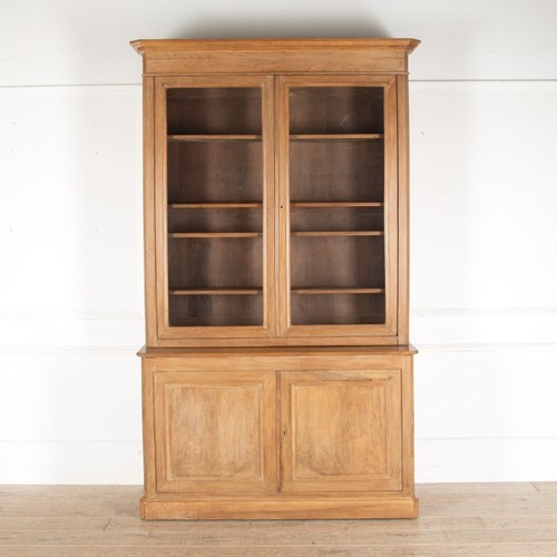 19Th Century French Fruitwood Bookcase