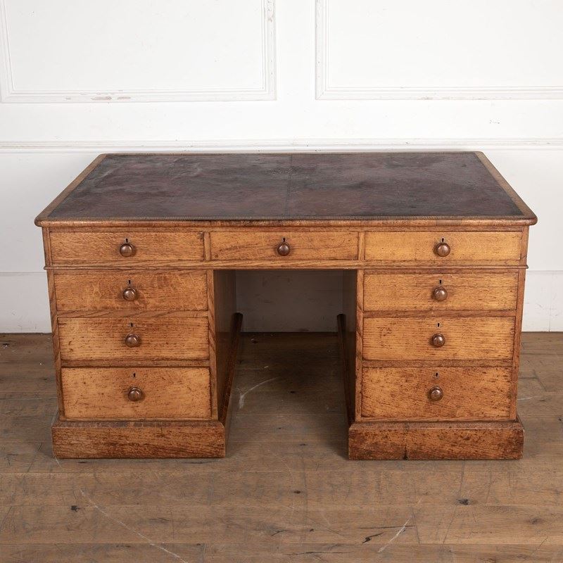 19Th Century English Oak Partners Desk-lorfords-antiques-4-19th-century-english-oak-partners-desk-1675246610-659879-main-638149403206406401.jpeg