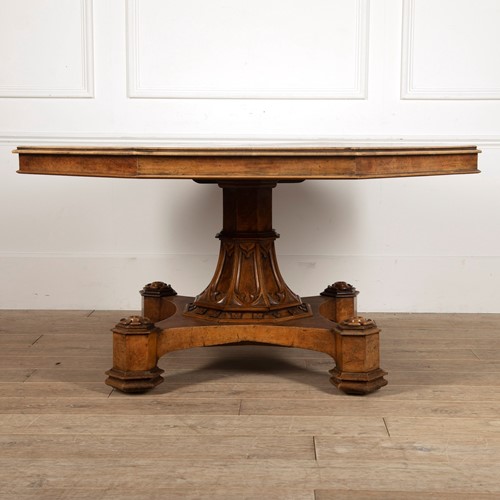 Gothic Walnut centre table