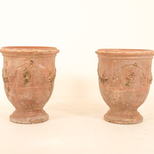 Pair Of Anduze Planters