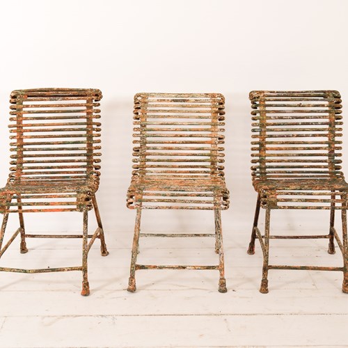 Three Arras Garden Chairs