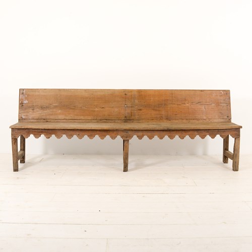 French Oak Interior Bench