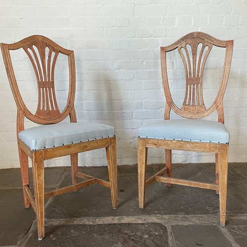 Pair Of Gustavian Chairs