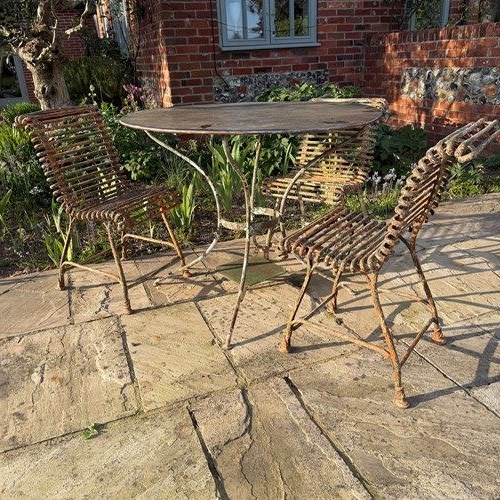 Three Arras Garden Chairs