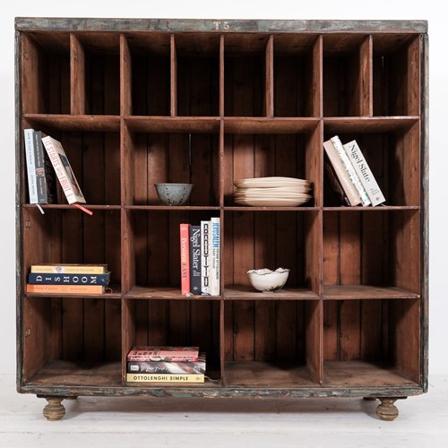 Mid Century Industrial Shelving Unit