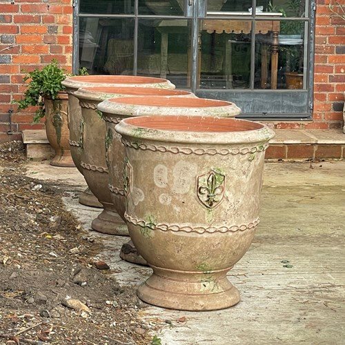 Set Of 4 Anduze Planters