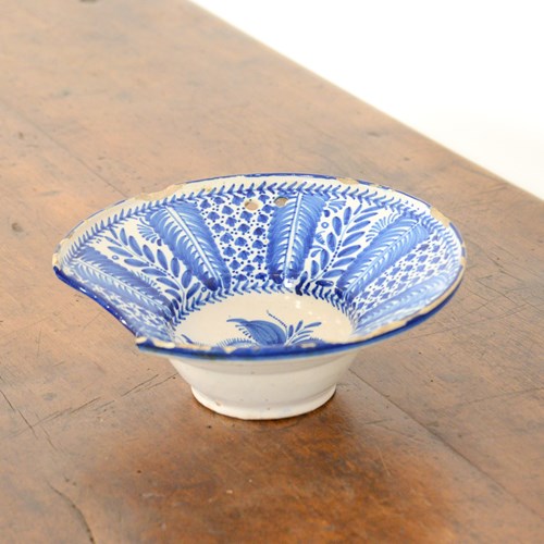 Spanish 19Th Century Shaving Bowl