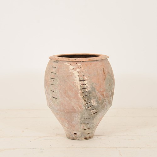 Spanish 19Th Century Olive Jar