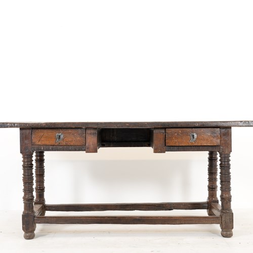 Spanish Walnut Serving Table