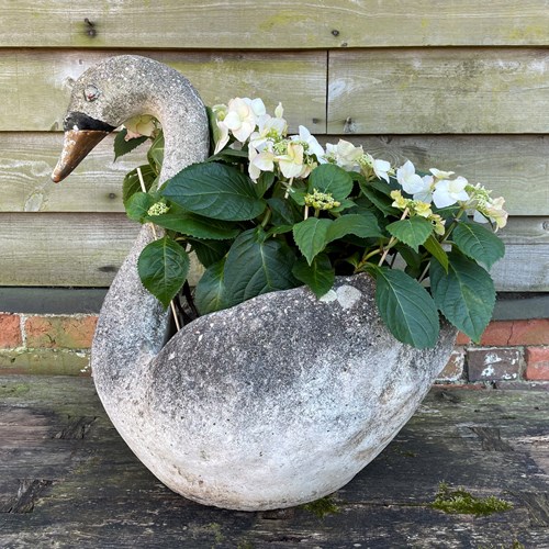Composite Stone Swan