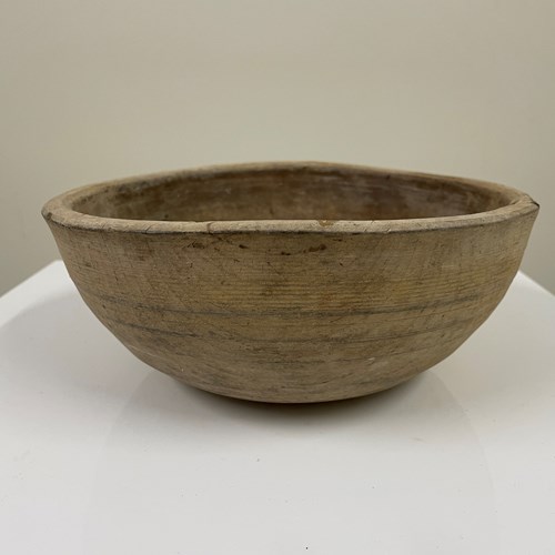 Swedish Pine Bowl 19Th Century