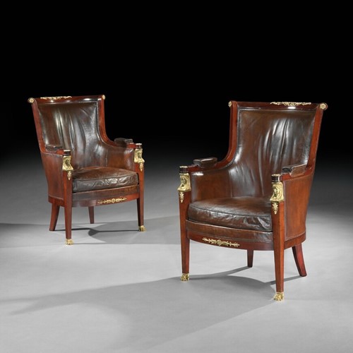 Moroccan Leather Armchairs Maison Lalande