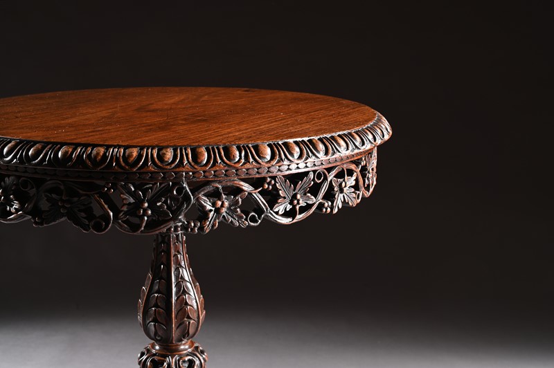 19th C Finely Carved Anglo Indian Teak Table -loveday-dsc-1883-main-637331000904177183.jpg