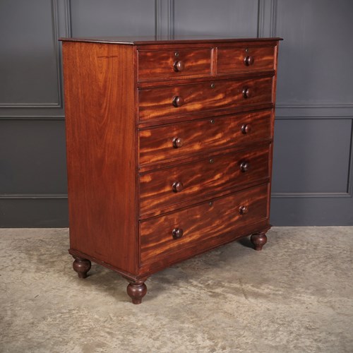 Victorian Mahogany Chest Of Drawers