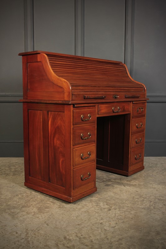 American Walnut Roll Top Desk-lt-antiques-fullsizeoutput-3194-main-637709198787937016.jpeg