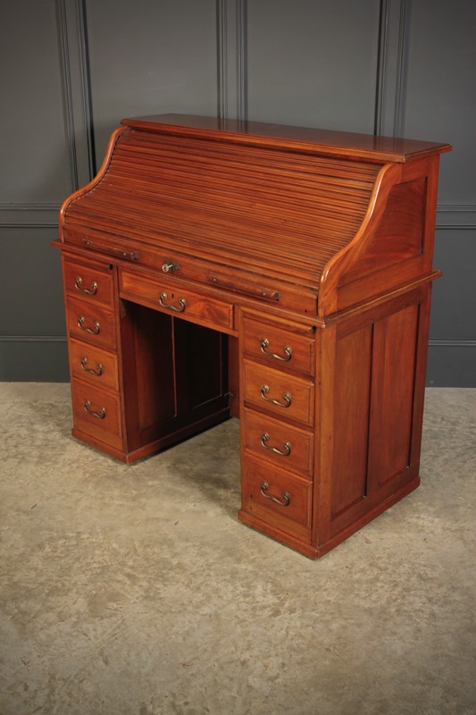 American Walnut Roll Top Desk-lt-antiques-fullsizeoutput-319c-main-637709198999965869.jpeg