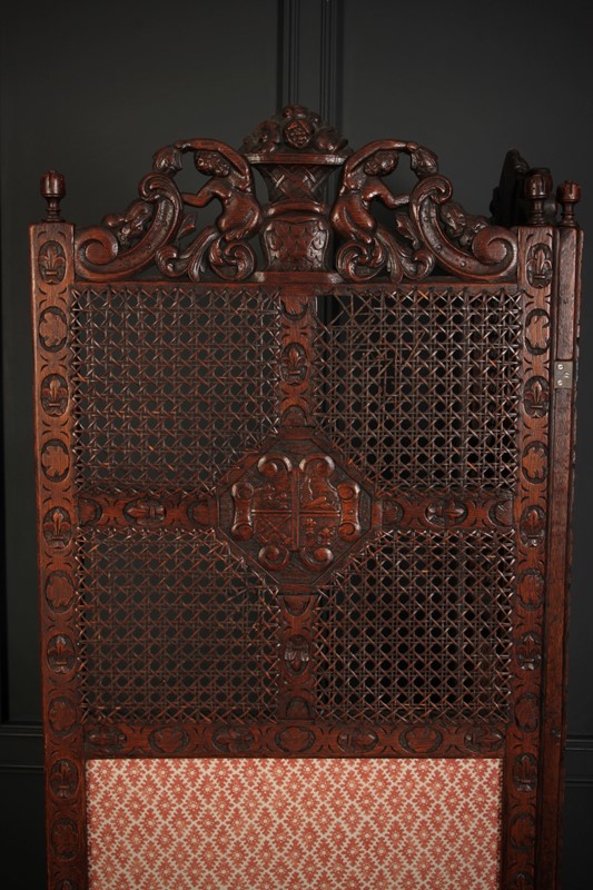 Carved Oak Carolean Style 2 Fold Screen-lt-antiques-fullsizeoutput-34af-main-637782676996328313.jpeg