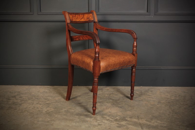 Regency Mahogany & Leather Armchair-lt-antiques-fullsizeoutput-35f6-main-637806860943283610.jpeg