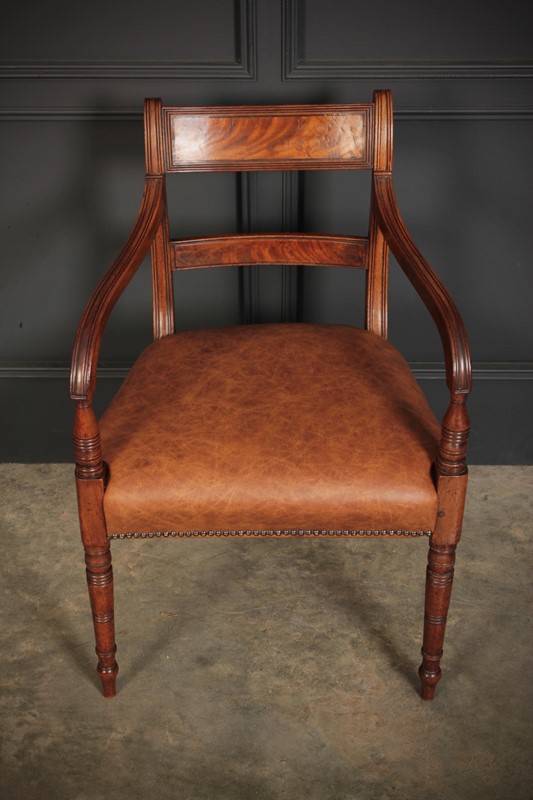 Regency Mahogany & Leather Armchair-lt-antiques-fullsizeoutput-35f7-main-637806863226143874.jpeg