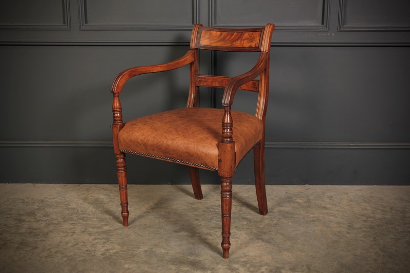 Regency Mahogany & Leather Armchair-lt-antiques-fullsizeoutput-35fc-main-637806863382860825.jpeg