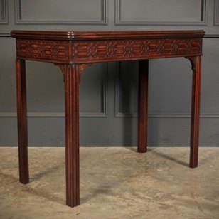 Rare Chinese Chippendale Mahogany C...