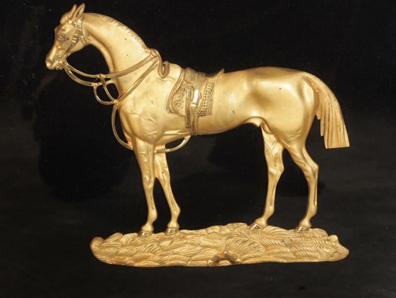 19Th Century Gilded Horse Mounted In Rosewood Frame-lt-antiques-fullsizeoutput-47c3-main-638094082776577112.jpeg