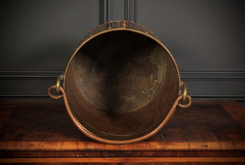 19Th Century Riveted Brass & Copper Coal Bucket-lt-antiques-fullsizeoutput-5ce3-main-638303836093328935.jpeg