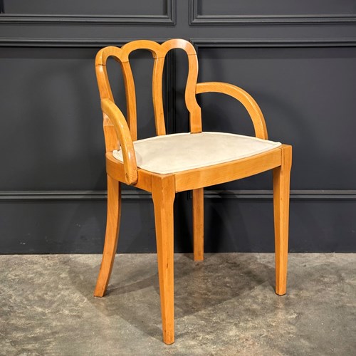 Art Deco Satinwood Chair