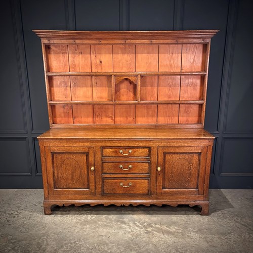 18Th Century Country Oak Dresser
