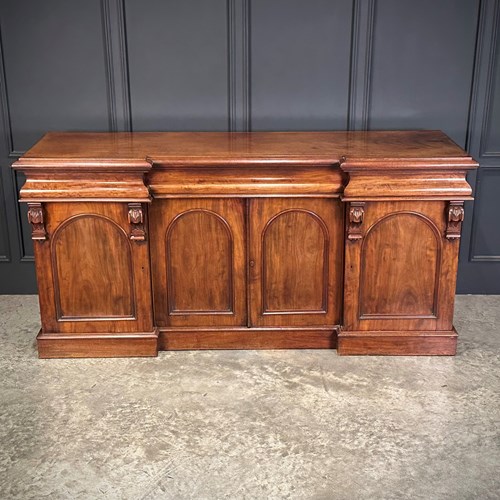 Victorian Mahogany 4 Door Sideboard
