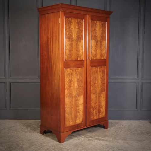 Edwardian Walnut Wardrobe