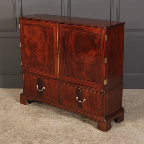 Rare Georgian Fitted Side Cabinet