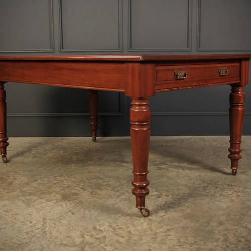 Victorian Mahogany Partners Writing Table