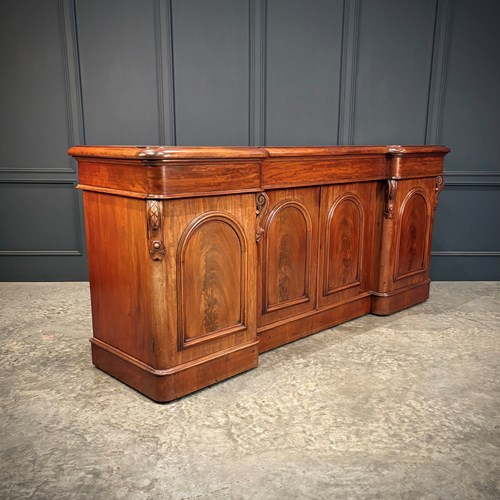 Victorian Mahogany 4 Door Sideboard