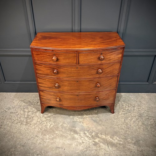 Regency Mahogany Chest Of Drawers