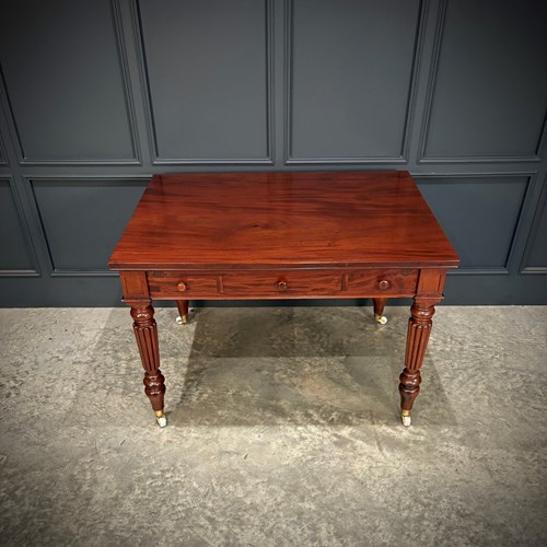 Victorian Mahogany Extending Writing Table