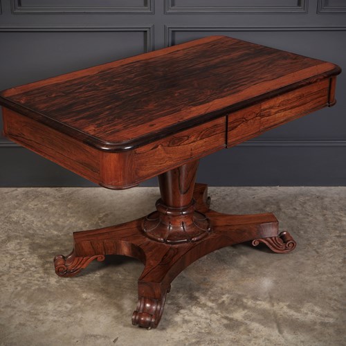 Rosewood Library Centre Table
