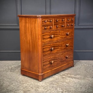 Victorian Mahogany Chest Of Drawers...