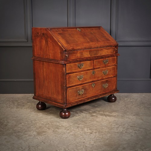 Queen Anne Walnut Bureau