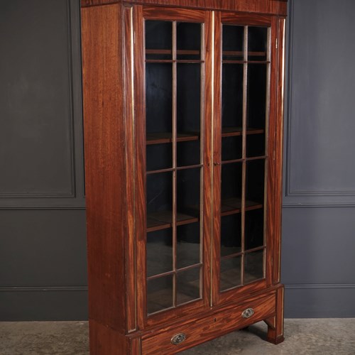 Regency Mahogany Glazed Cabinet 