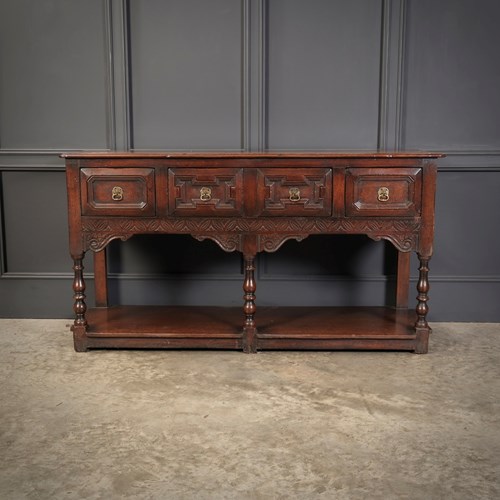 Rustic Oak Dresser Sideboard