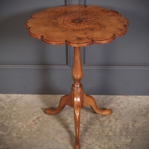 Antique Walnut Wine Table Circa 1880.