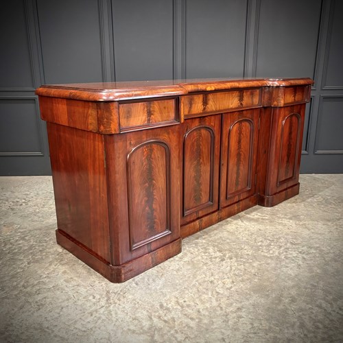 Victorian Mahogany 4 Door Sideboard