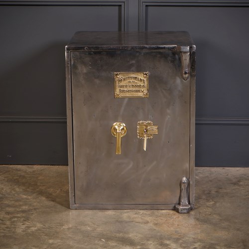 Victorian Polished Cast Iron Safe By Whitfields