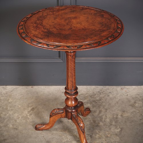 Victorian Walnut Wine Table